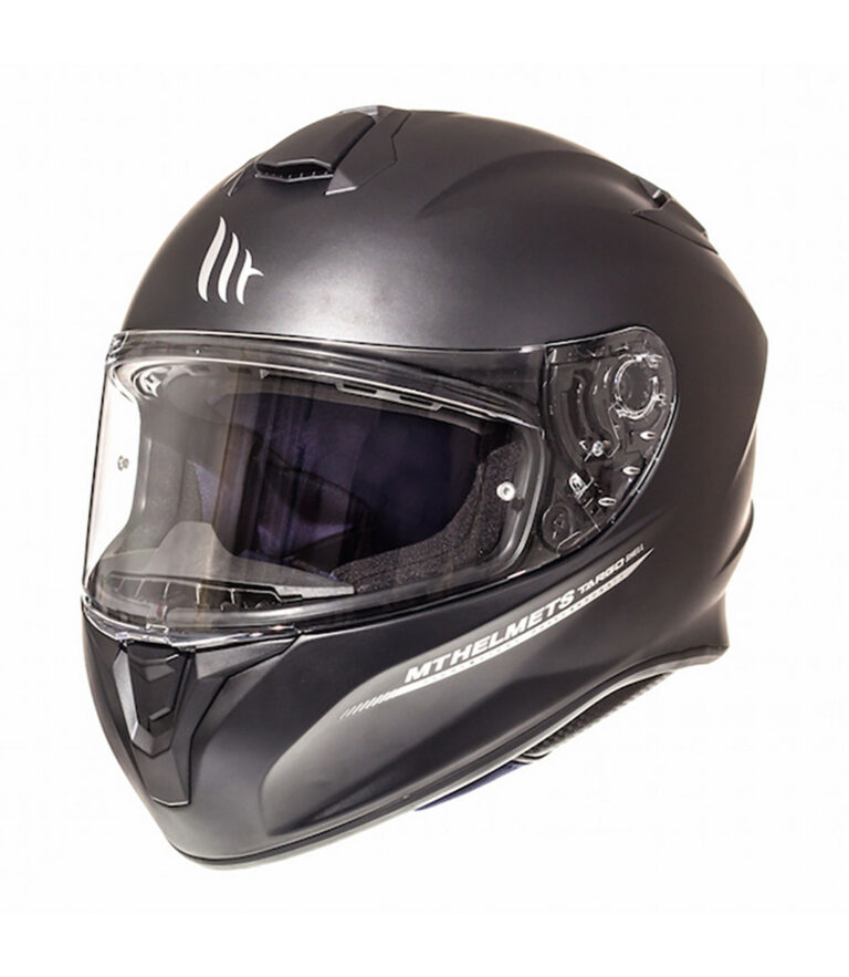 MT TARGO SOLID A1 MATT BLACK - AĆIMIĆ MOTO