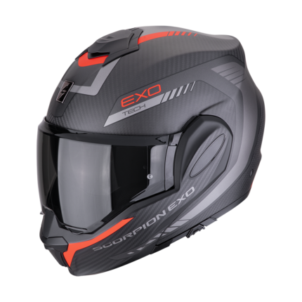 EXO-TECH EVO CARBON COSY Matt Black-Red